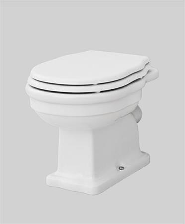 HERMITAGE VASO TERRA 36X55 S/P BIANCO SCARICO A SUOLO