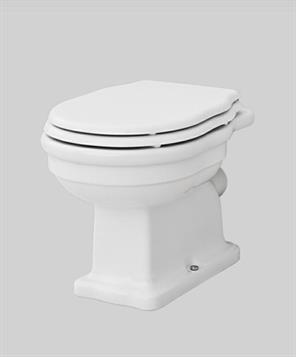 HERMITAGE VASO TERRA 36X55 S/P BIANCO SCARICO A SUOLO