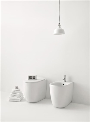 NOLITA BIDET A PAV. FILOMURO 35X55 BIANCO + FISS.WB5N