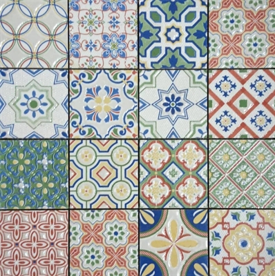 COLORS MOSAICO 30X30 TESSERA 7.5