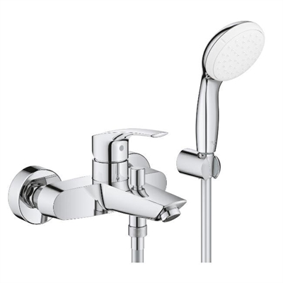 EUROSMART MIX VASCA DUPLEX CROMO + KIT DOCCIA