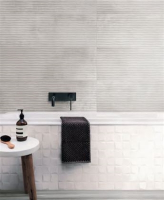 BETON WALL DECORO RLV LINE GREY 30X90X1 RETT SC1 NJ1 44