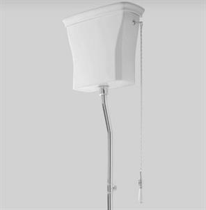 MECCANISMO DI SCARICO, MANIGLIA, CATENELLA E TUBO CROMO