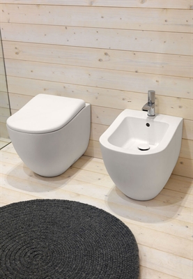 FLUID VASO WC TERRA 37X53 BIANCO SCARICO BIFUNZIONALE SC.2
