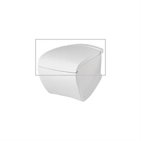 HI-LINE COPRIVASO TERMOINDURENTE SOFT CLOSE BIANCO