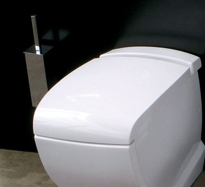 HI-LINE COPRIVASO TERMOINDURENTE SOFT CLOSE BIANCO